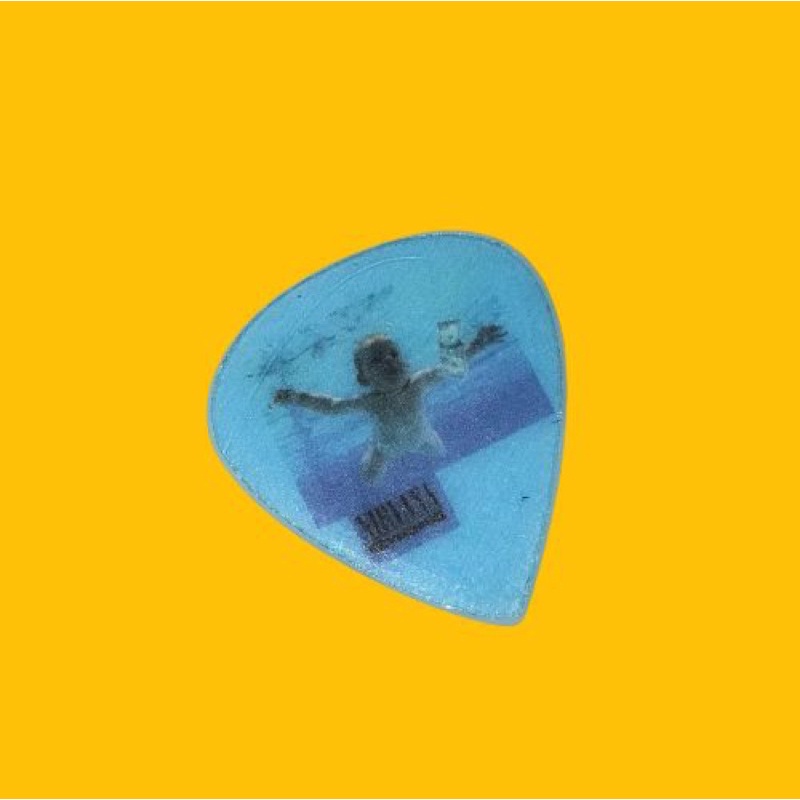 PICK GITAR NIRVANA BAND (BLUE)