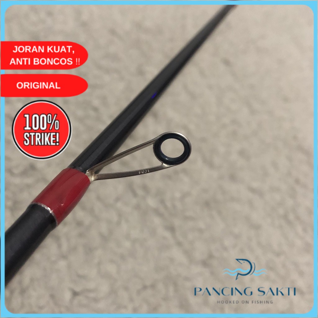 Ujung Tongkat Joran Pancing Carbon Relik RELIX NUSANTARA Jagero II Monstero 862 Karbon Fuji Murah