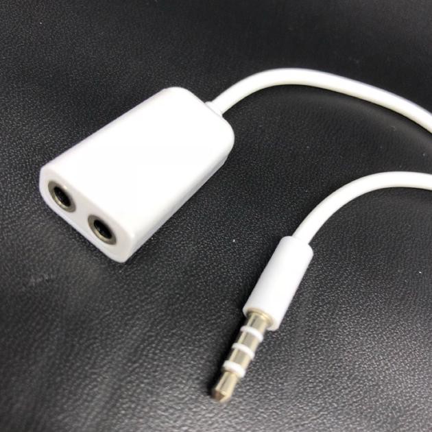 Aksesoris Hp Jakarta Jack Splitter Hp Mic Audio Microphone Aux Earphone Headset 1 Ke 2 Colokan