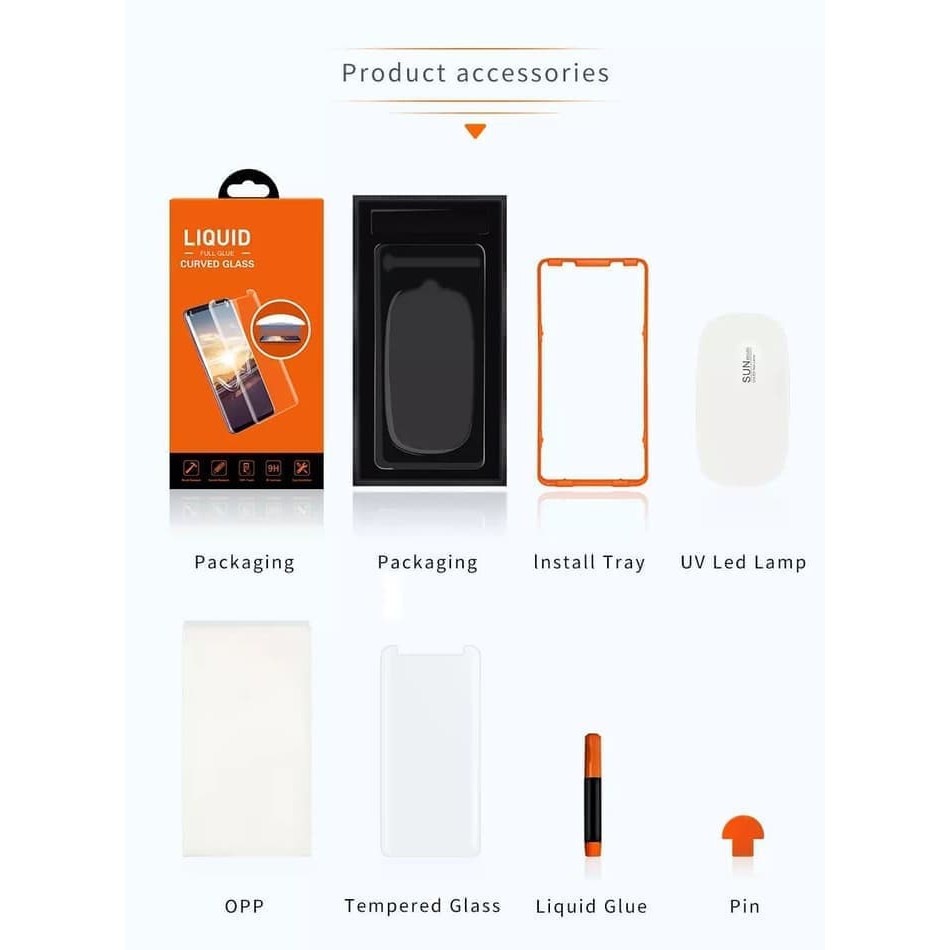 T-MAX Huawei P30 Pro UV Full Glue Tempered Glass Screen Protector