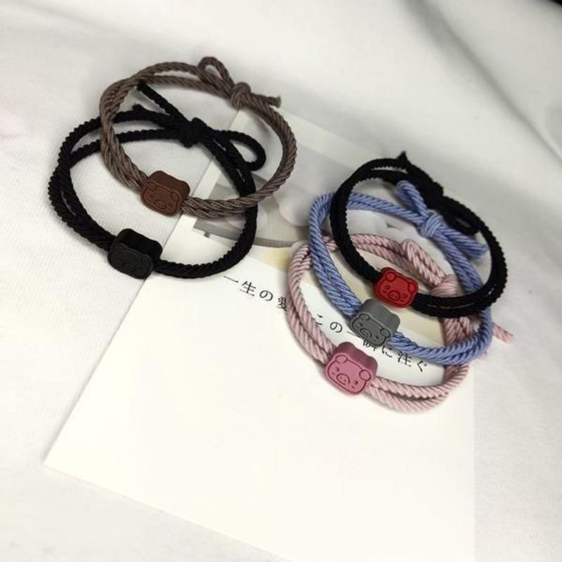 Gelang ikat rambut model Korea gelang couple murah