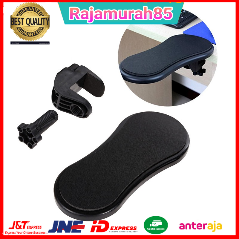 Sandaran Tangan Meja Kerja Komputer Arm Rest Pad - 91526 - Black