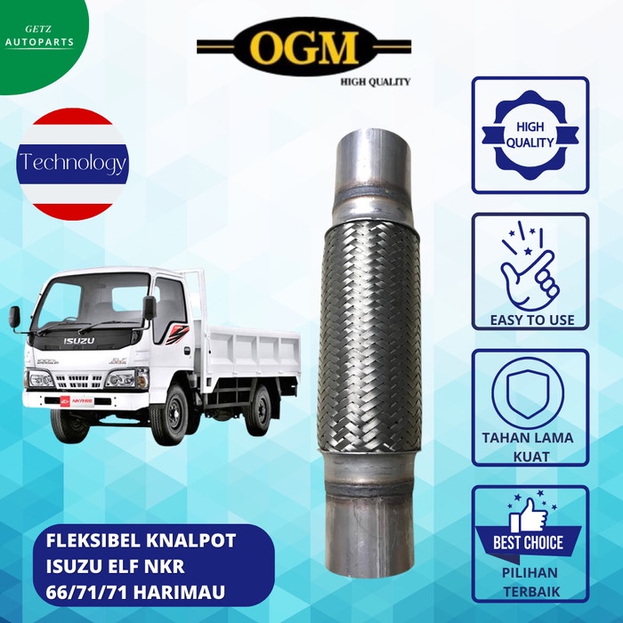 Fleksibel / Flexible Knalpot Isuzu ELF NKR 66 / NKR71 OGM High Quality