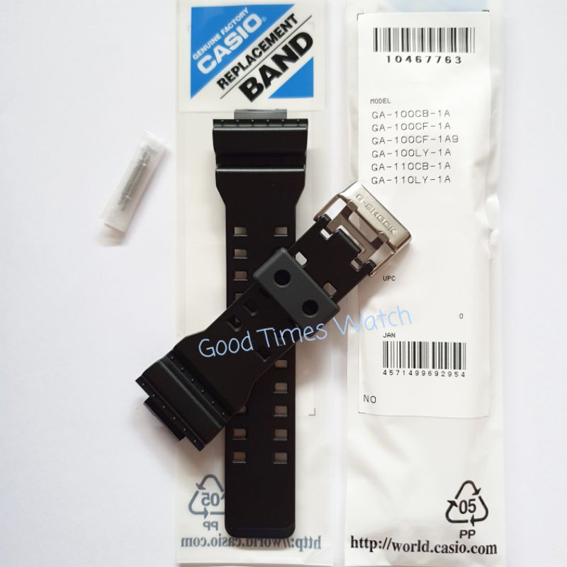 STRAP G-SHOCK GA 100CB GA 100CF GA 100LY GA 110CB GA 110LY GA 100 GA 110 Casio Original