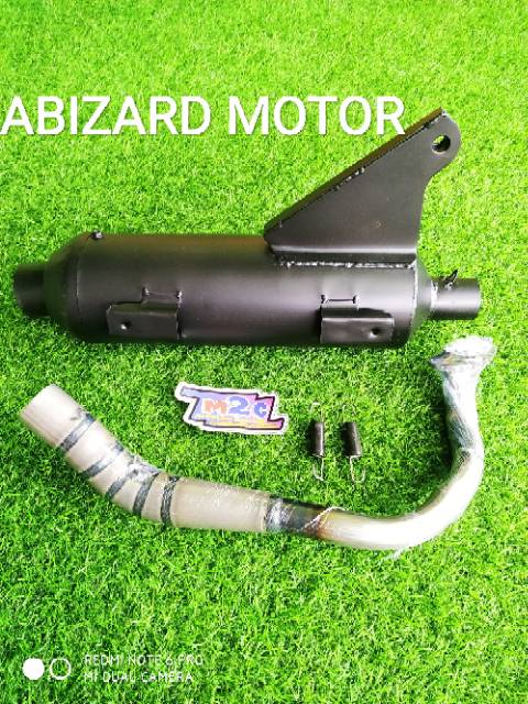 Knalpot racing bobokan suzuki spin 125 model tsukigi-2