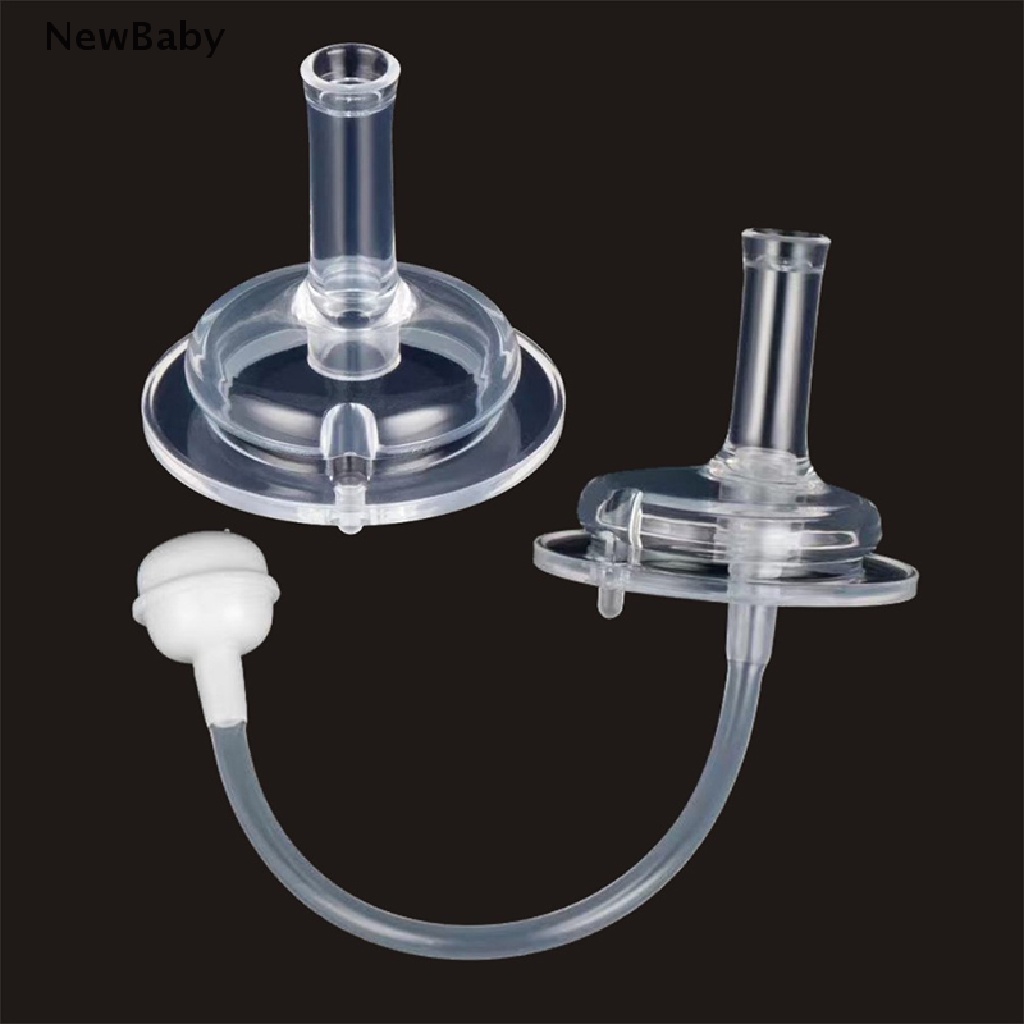 NewBaby Anti Flatulence Silicone Wide Neck Baby Feeding Milk Bottle Natural Nipple Teat ID