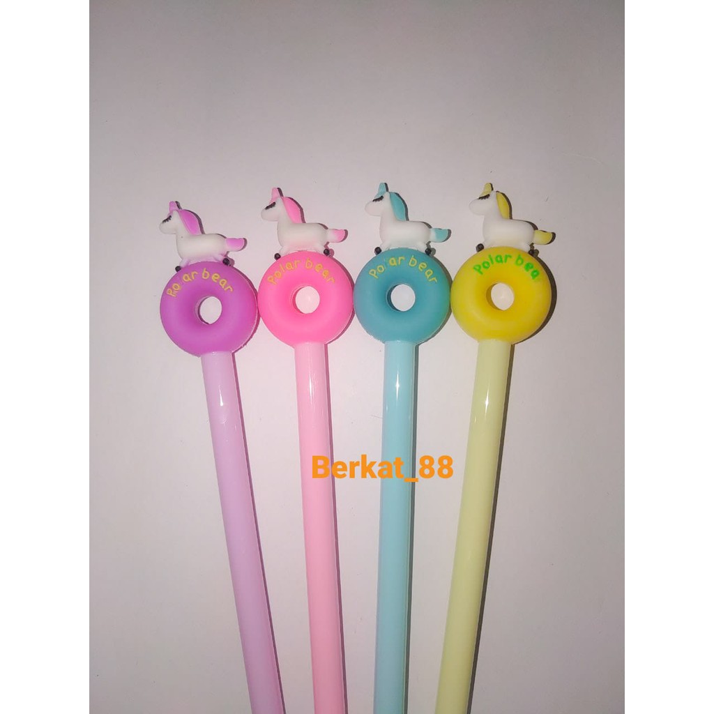 

Pulpen Gel Karakter Polar Bear Lucu Dan Unik