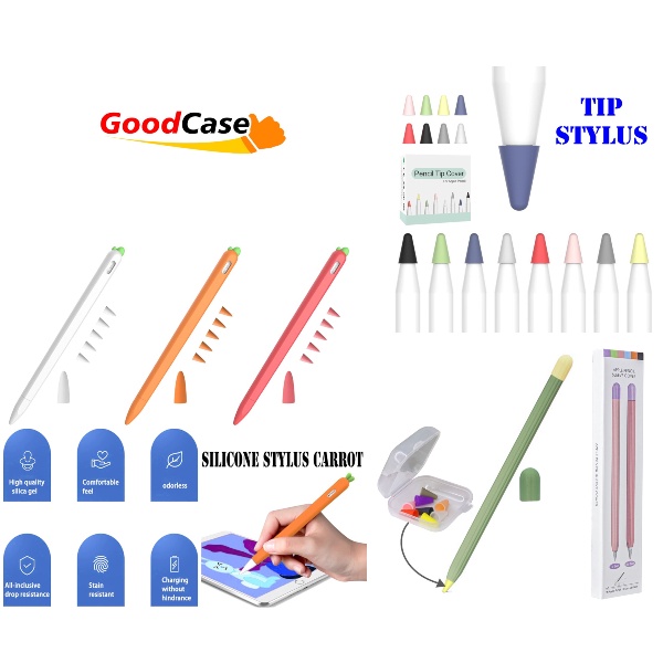 GoodCase - Silicone Stylus Pen iPd &amp; Tablet Touch Protective | Tip Stylus