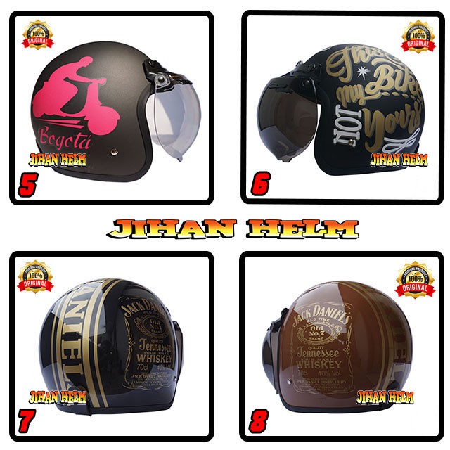 Promo Helm / Bogo / Bogo Retro / Helm Bogo Retro Termurah