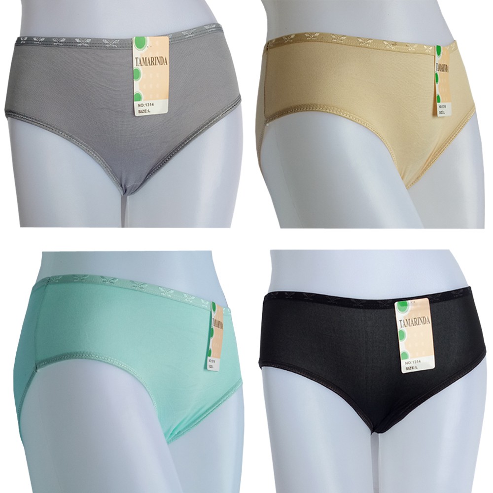 6 pcs Celana Dalam Wanita Tamarinda Lembut Elegan dan Berkualitas