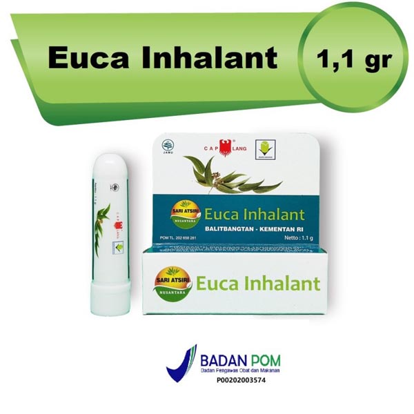 [INHALER] CAP LANG EUCA INHALANT Minyak Kayu Putih | INHALER HIDUNG TERSUMBAT Eucalyptus Melegakan Pernafasan