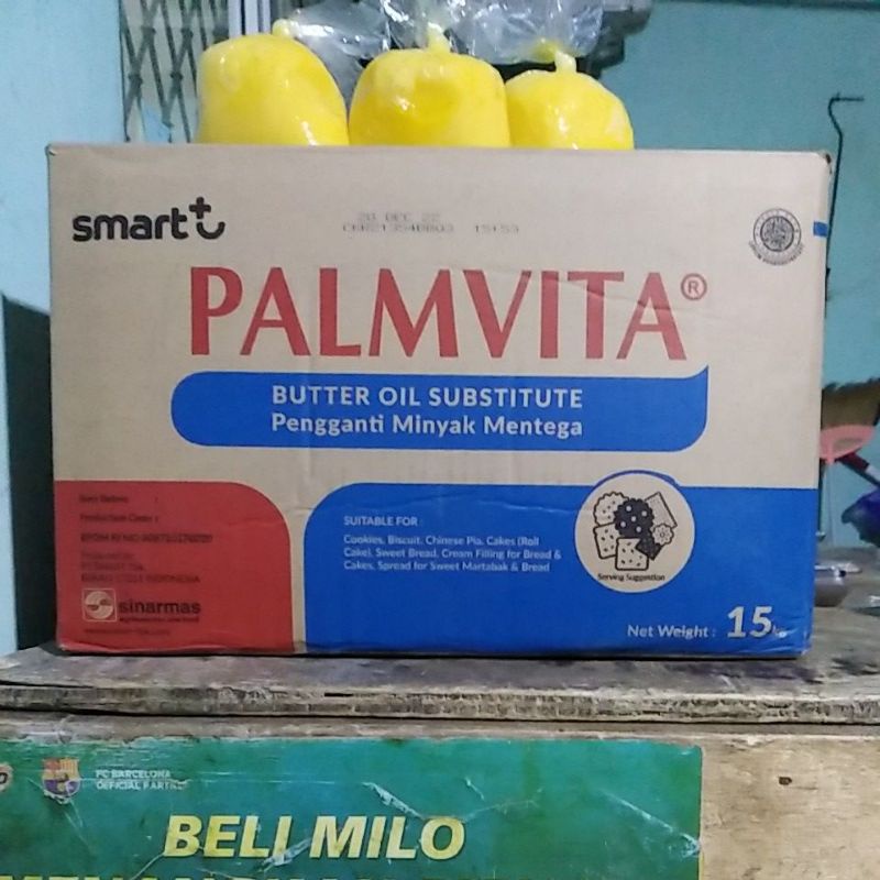 

rum butter palmvita butter oil substitute repack 250 gram