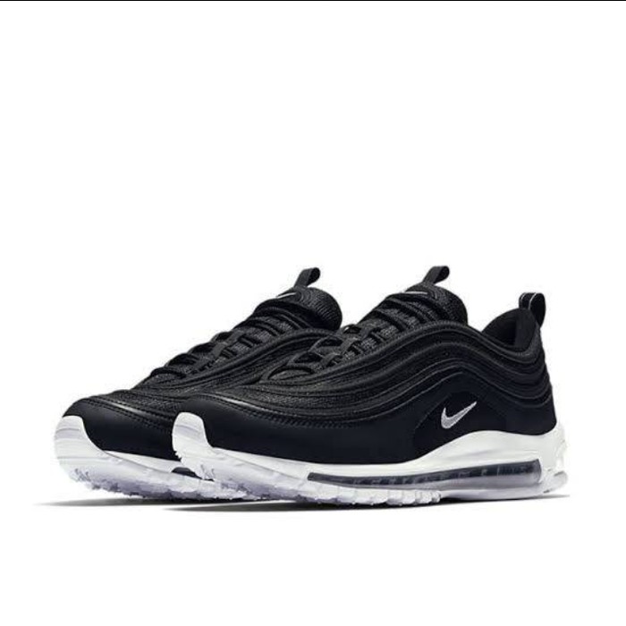 Sepatu Sneakers Airmax 97 Black White Premium Original