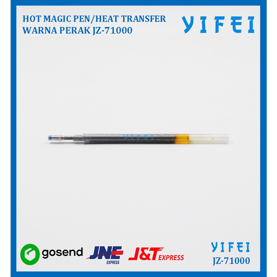 HOT MAGIC PEN / HEAT TRANSFER PEN WARNA PERAK YIFEI-71000