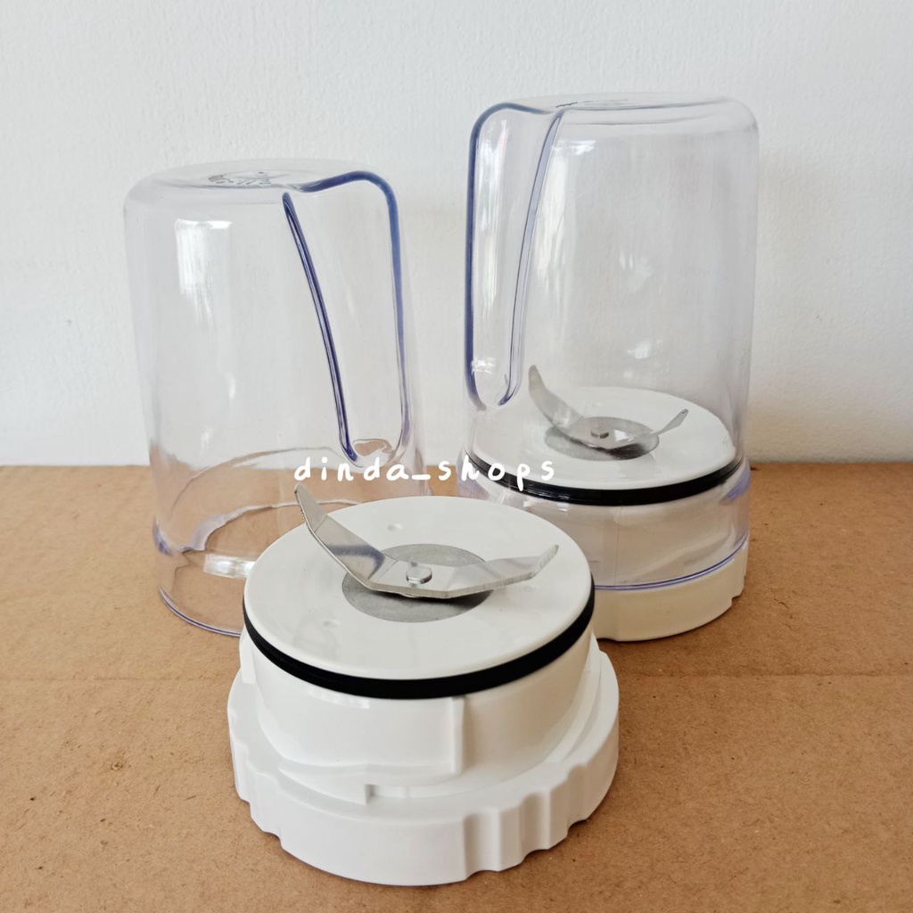 PISAU + GELAS BUMBU 1SET/Mill Blender Philips HR 2115 2116 2061 2071