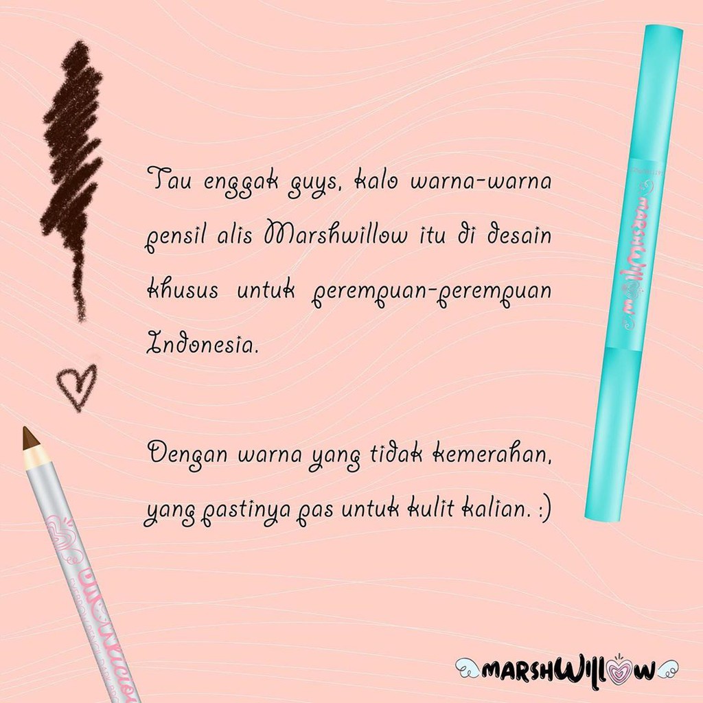 MarshWillow Brownlicious Eyebrow Pencil | Matic Eyebrow Pensil Alis by Natasha Wilona BPOM (KIM)