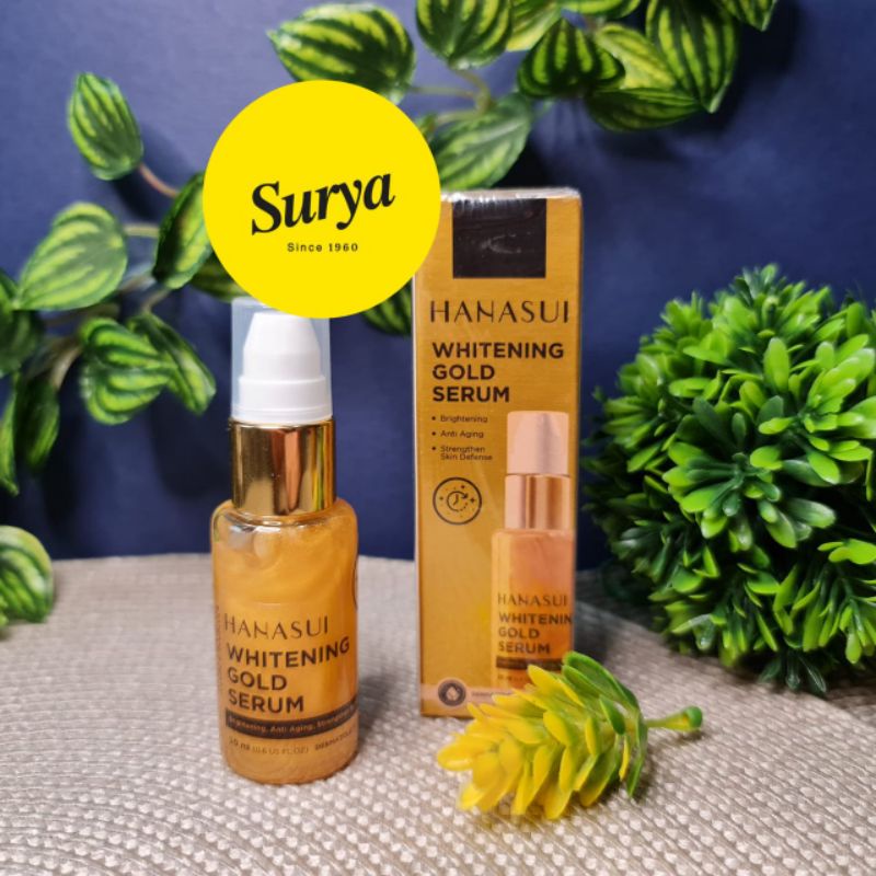 Hanasui serum whitening gold 20 ml