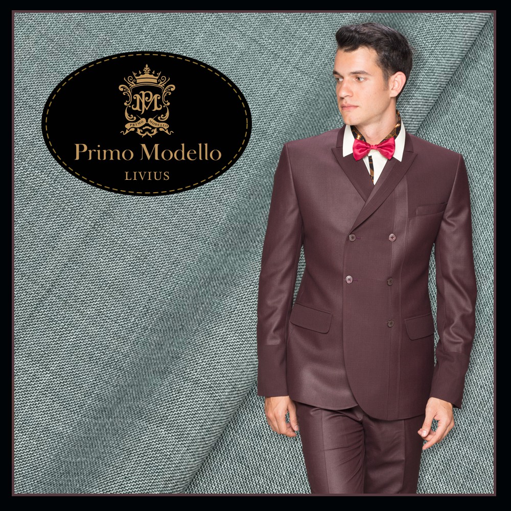 Fasentro Primo Modello Livius Kain Bahan Meteran Premium Maxistyle - 10cm