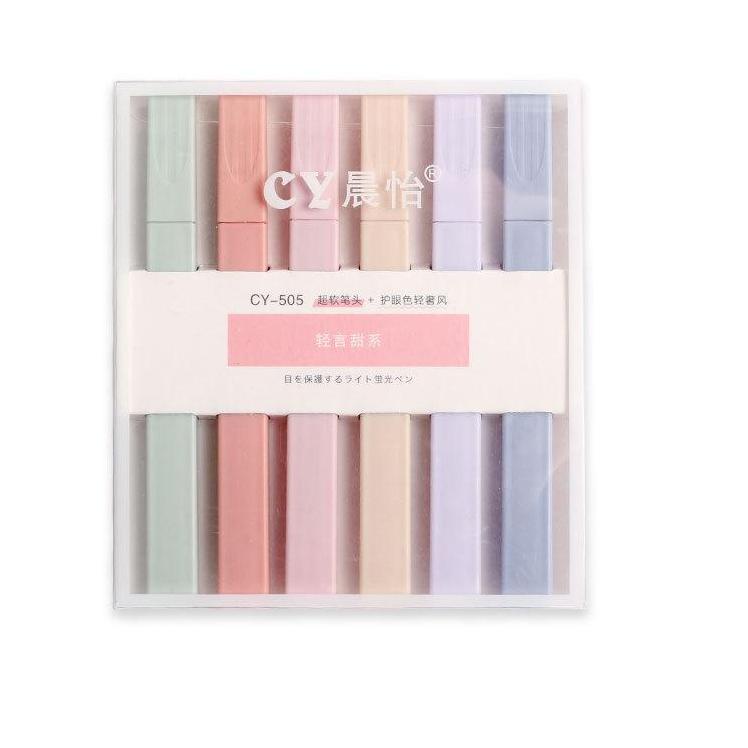 

Paling Diminati! STABILO BALOK PASTEL COLOR 1 SET 6 PCS HIGHLIGHTER PASTEL