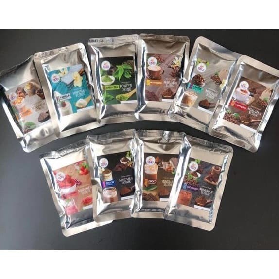 

DISKON - (BISA COD) Paket Sample Minuman Bubuk - 20 Varian Rasa GPD