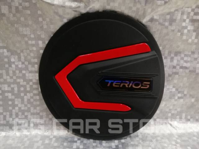 TANK COVER ALL NEW TERIOS MODEL RED LINE HITAM MERAH ORIGINAL