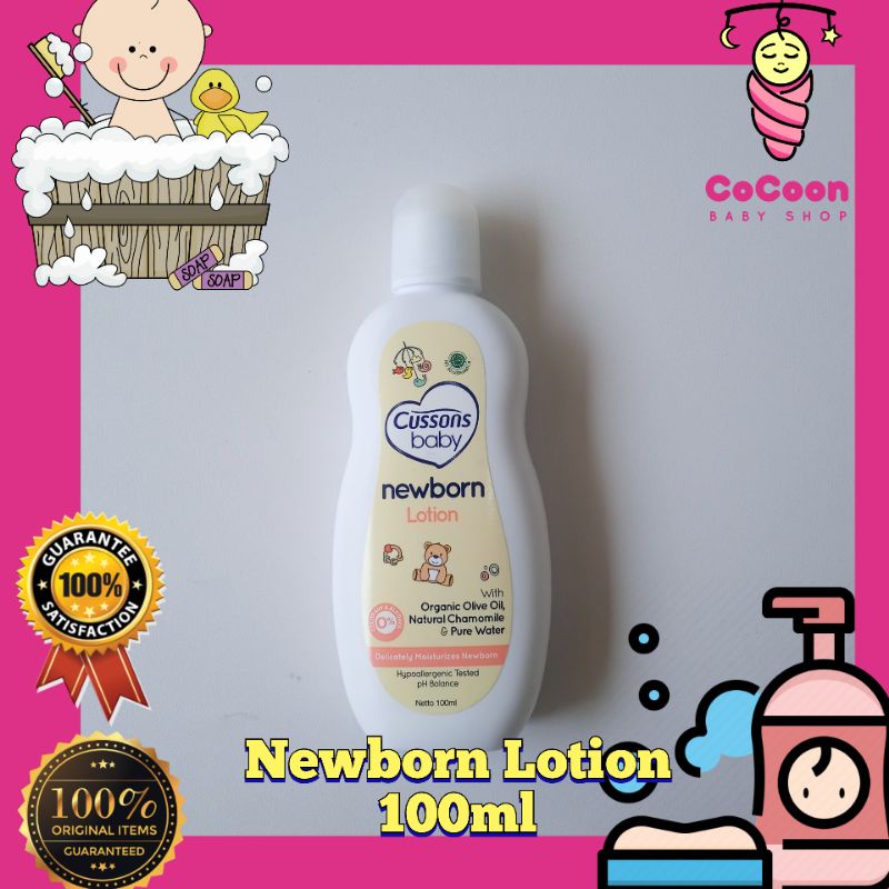 Cussons Baby Newborn Lotion 100ml 100 ml Lotion Bayi Cream