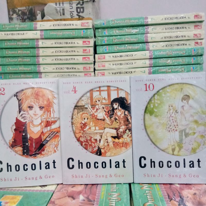 komik - Chocolat vol 2,4,10