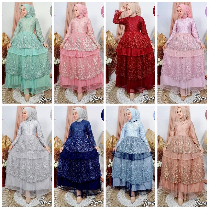 GAMIS TERKINI/GAMIS DIORA PELANGI JAYA/GAMIS TILLE 2021