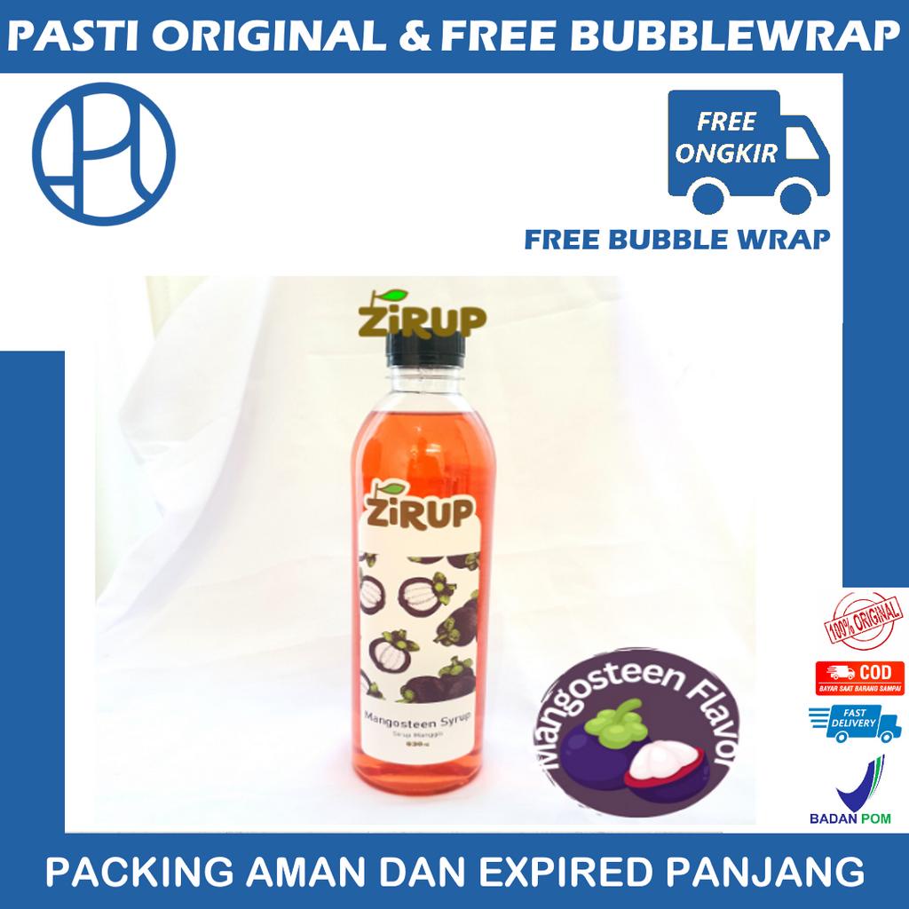 ZIRUP Minuman Sirup Rasa MANGGIS MANGOSTEEN FLAVOR 630ML