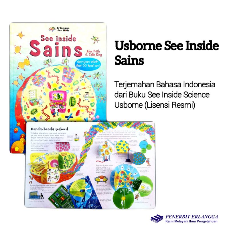 [NEW BOOK] Buku Sains Anak | Erlangga for Kids | Usborne Terjemahan Bahasa Indonesia - See Inside : 