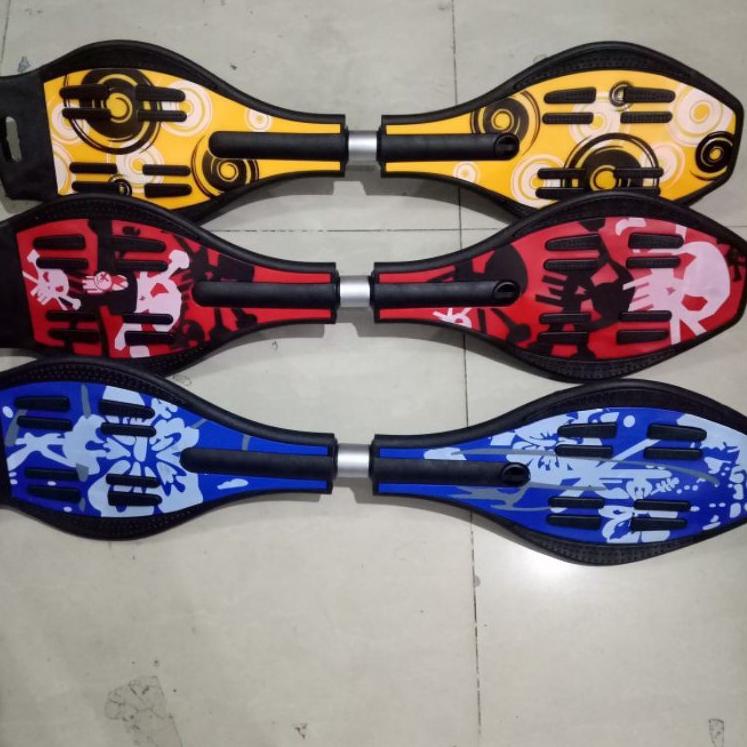 [PRODUK 6LQJT] Waveboard Kansa / Snakeboard Kansa / Papan Skateboard - Anak TEQ