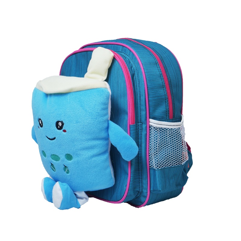 [KLIKTAS] Tas Ransel Boneka TK Anak Laki-laki Perempuan Calypso 3726 - Backpack Daypack Anak TK Karakter Boneka Boba