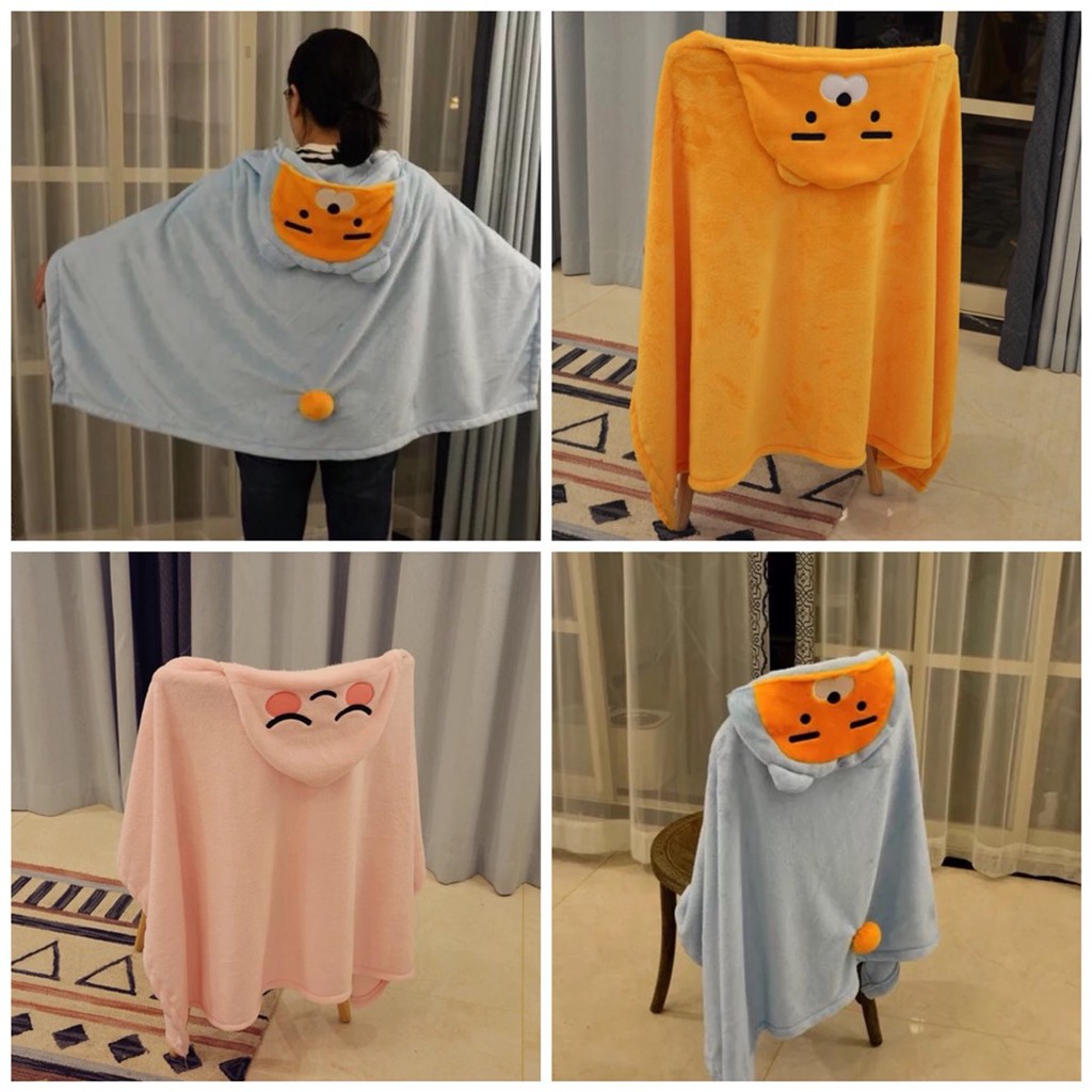 SELIMUT TOPI HOODIE KAKAO TALK KAKAO FRIENDS RYAN APEACH