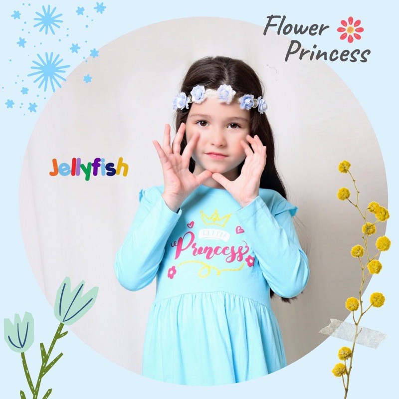 Gamis Jellyfish Flower Princess