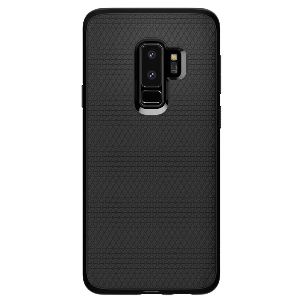 

Case Samsung Galaxy S9 Plus Spigen Liquid Air Matte Black Softcase Casing