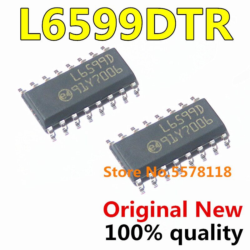 5pcs-10pcs Chipset L6599Dtr L6599D L6599 Sop-16