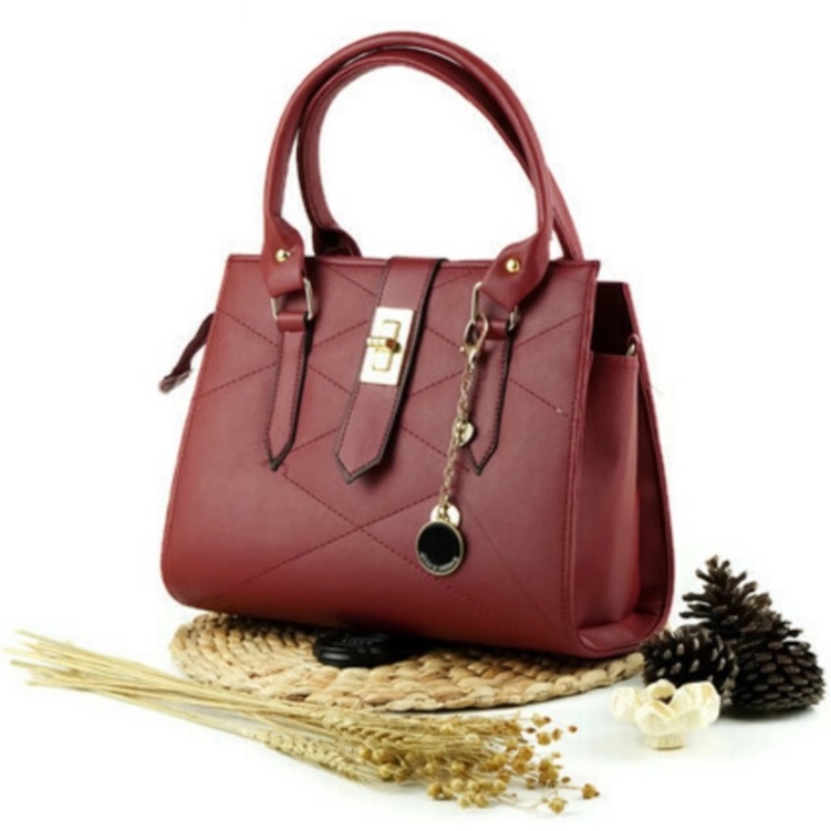 TAS SELEMPANG WANITA PREMIUM SLING BAG TOP HANDLE TOTE JINJING SHOULDER BAHU TALI RANTAI FASHION SAN