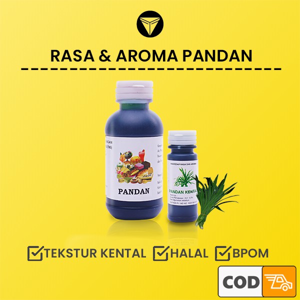 

Essen Perisa Pewarna Makanan Rasa Pandan Pasta 60ml & 30ml