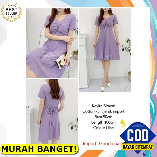 Baju Setelan Dress Wanita Terbaru Dress Pesta Kondangan Remaja Korean Style Gaun Pesta Natal Elegan 