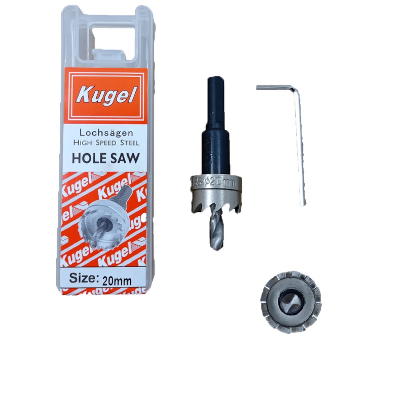 Hole Saw Besi 20mm / HoleSaw Besi 20mm / Mata Bor Besi 20mm KUGEL