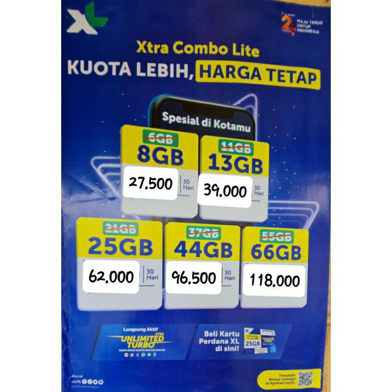 Harga Paket Internet Unlimited Xl Terbaru Juli 2021 Biggo Indonesia