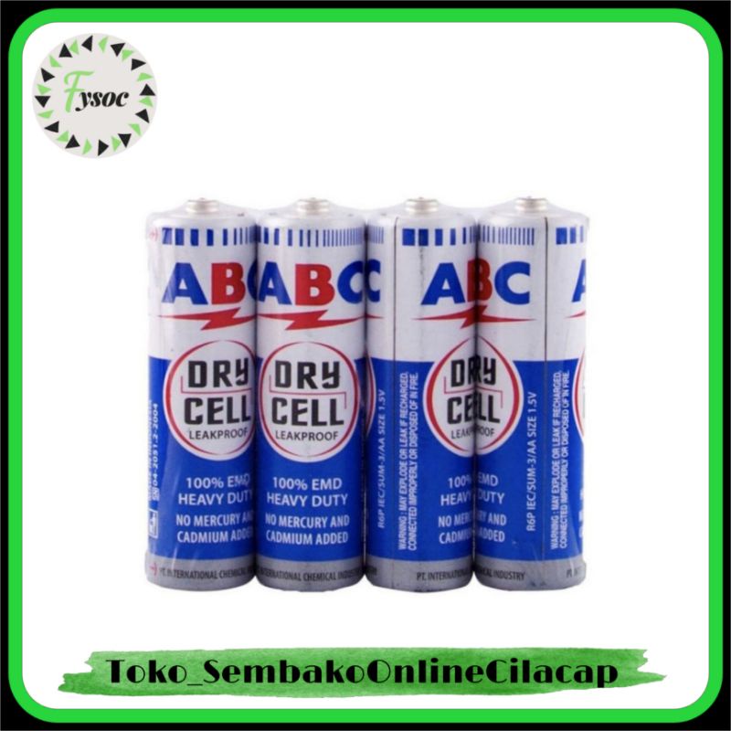 BATU ABC KECIL | BATERAI AA BATU JAM DINDING