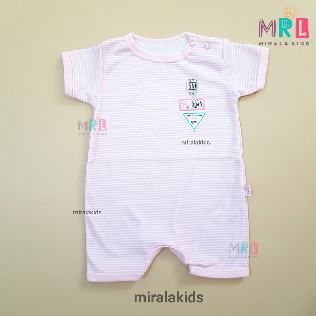 Nova Romper Bayi SNI - Jumper Bayi Segiempat New Series Polos dan Motif