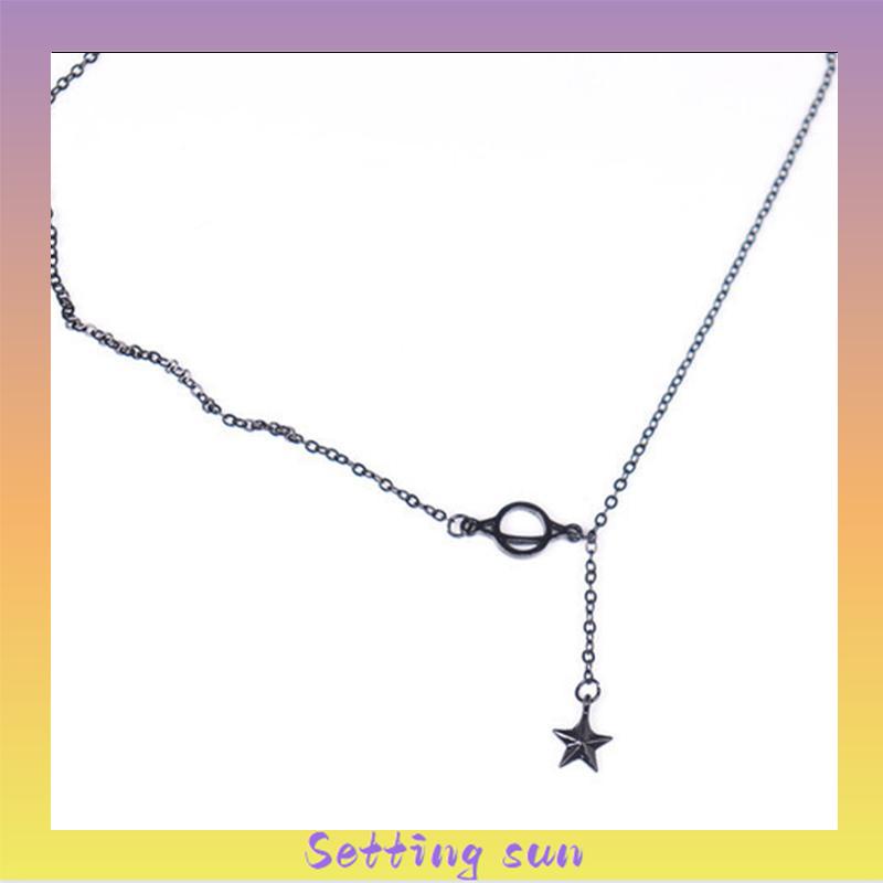 Gelang Planet Pelajar Sederhana Mewah Ringan Bintang Berujung Lima Segar Kecil Cocok untuk Semua TN