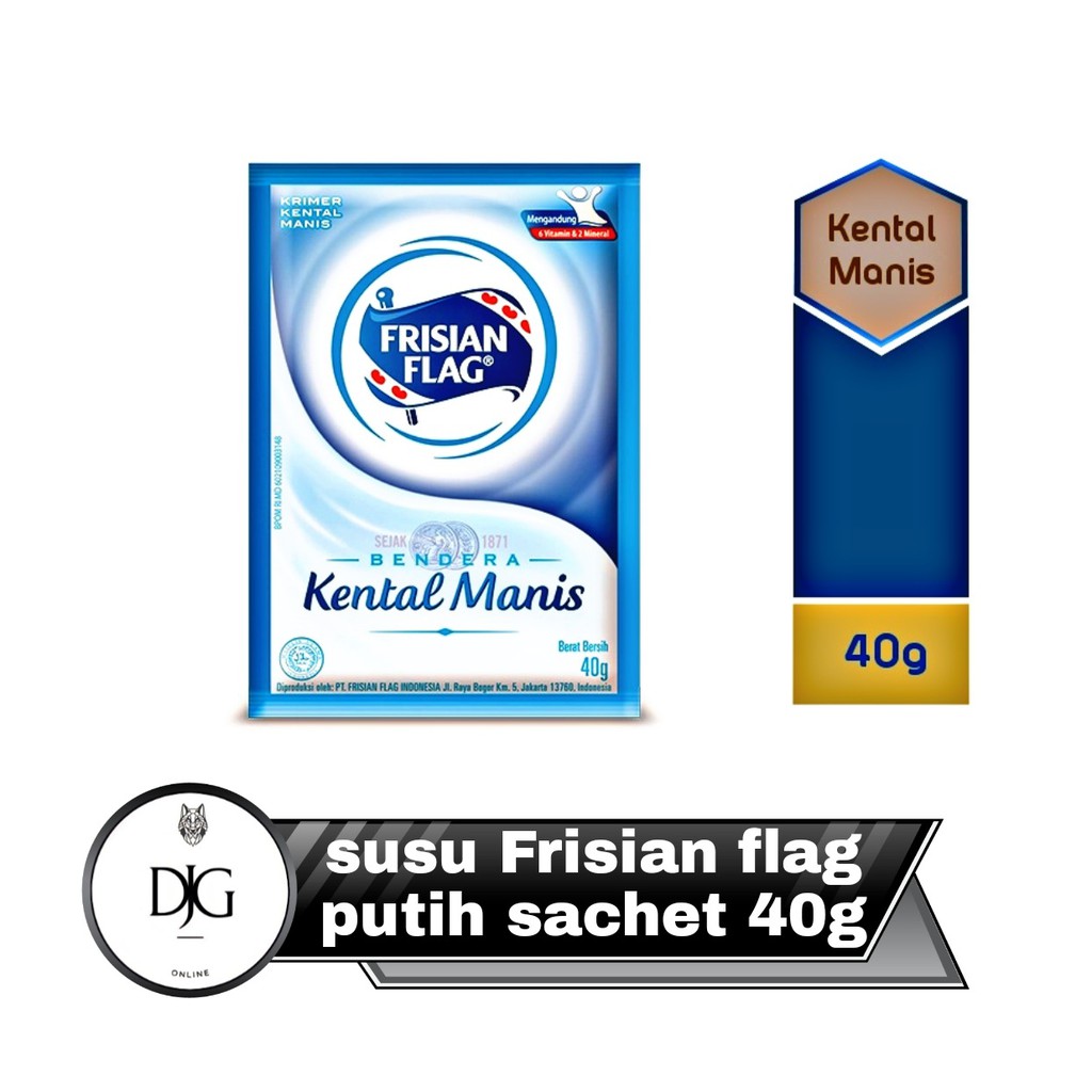 

Susu Frisian Flag SKM Sachet Putih Coklat 40ml x 6 Pcs Renceng