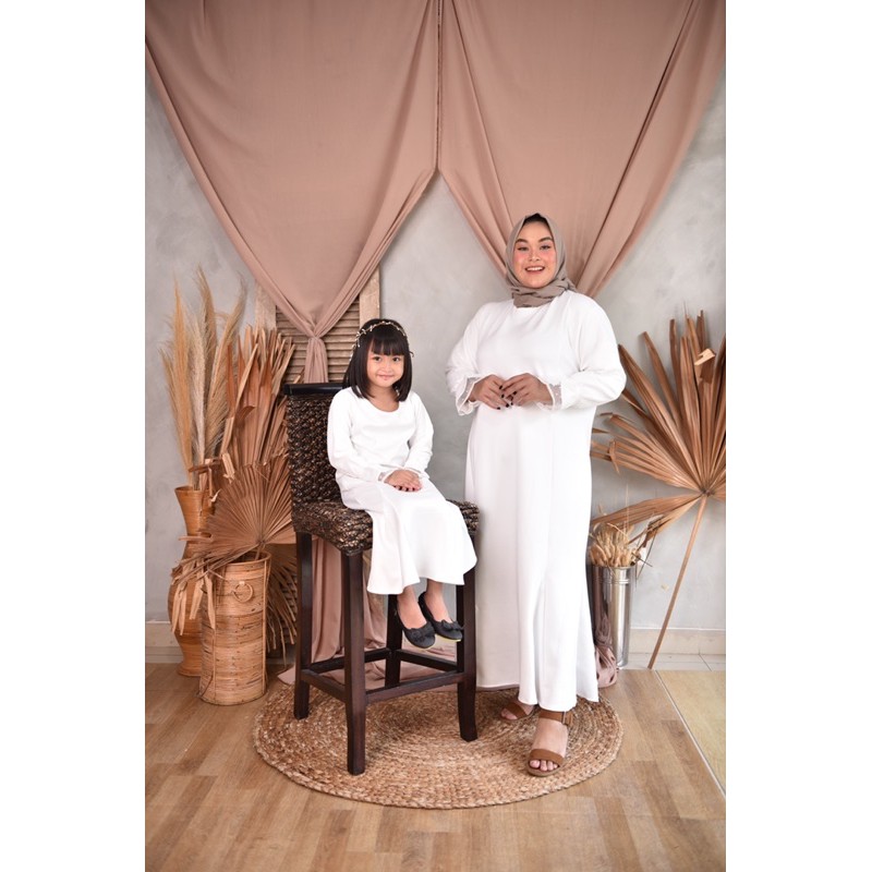 Jihane Long Dress (Broken White)