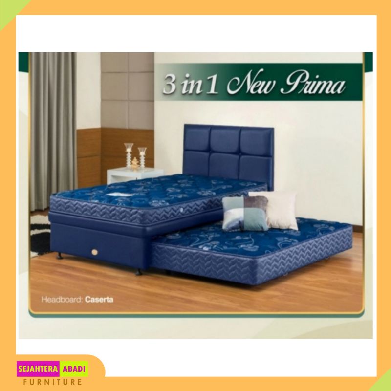 guhdo springbed 3in1 twin bed sorong new prima standard set