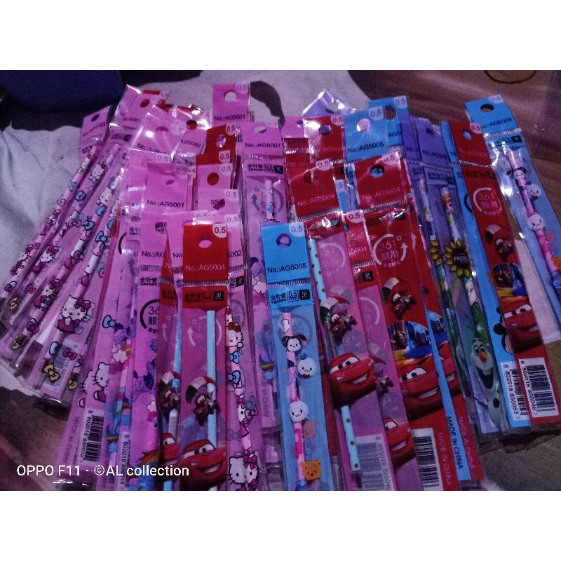 

(Ready stock) Refil pena gel karakter