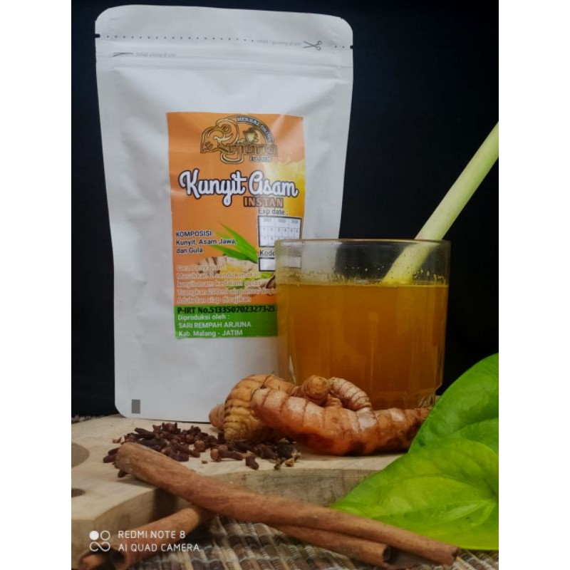 

Arjuna Kunyit Asam Instan 500g