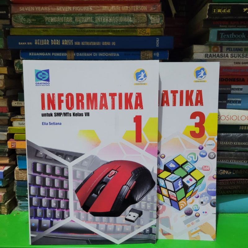 BUKU GRAFINDO - INFORMATIKA KELAS 1/2/3 SMP GRAFINDO (BARU)
